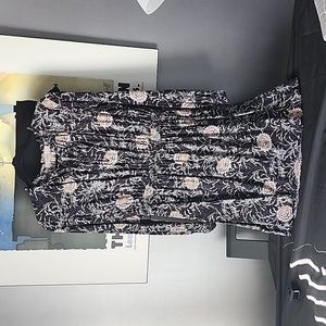 Long sleeve floral dress